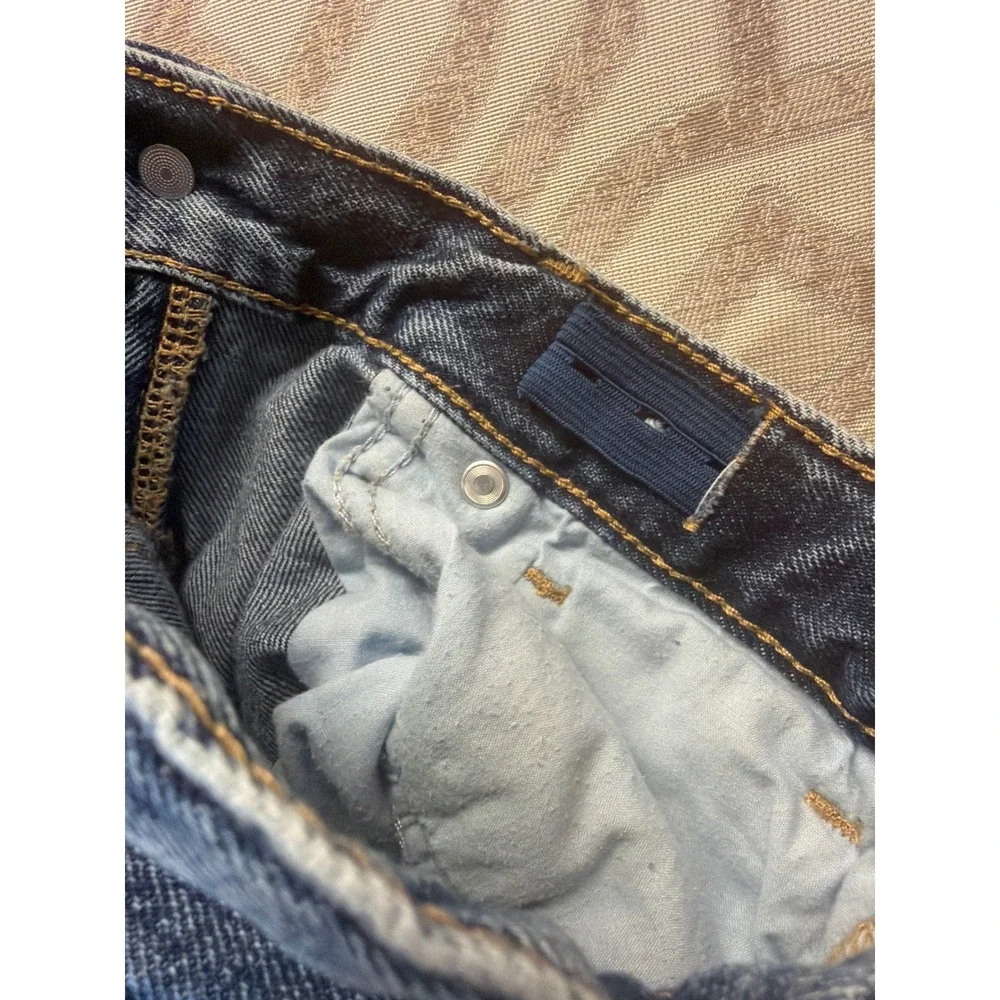 Old Navy Kids Baggy Built-In Tough Medium Wash Denim Jeans Blue Boys Size 14